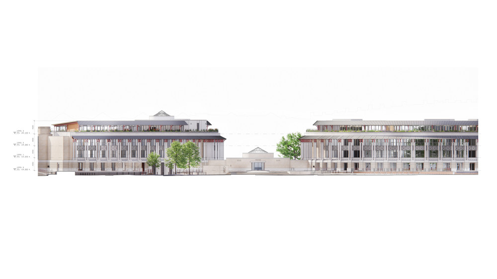 canons house_link north elevation