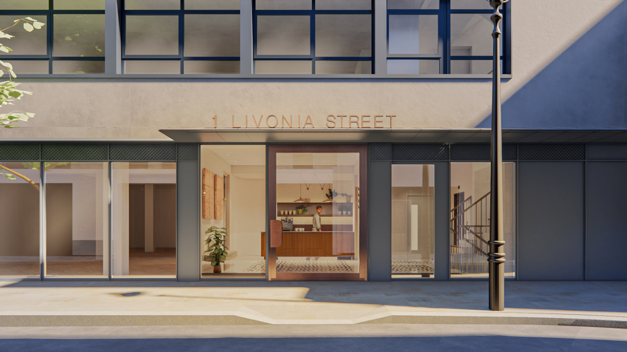 livonia street_reception approach
