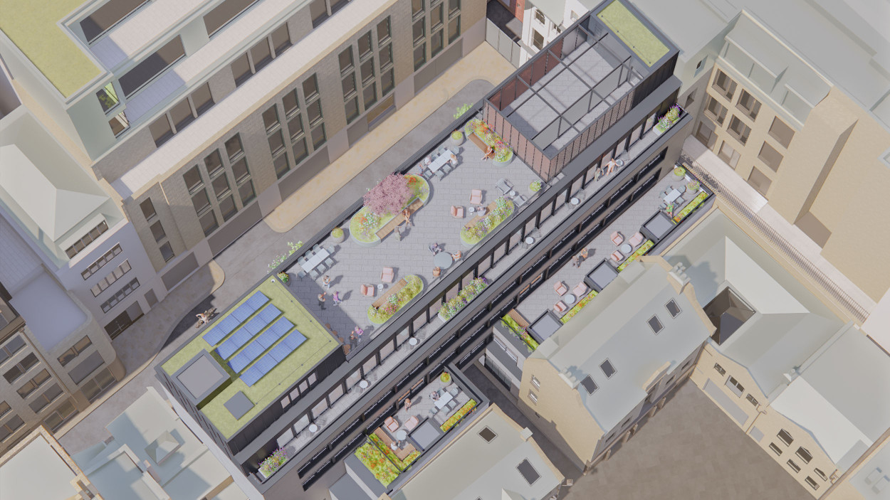 livonia street_aerial