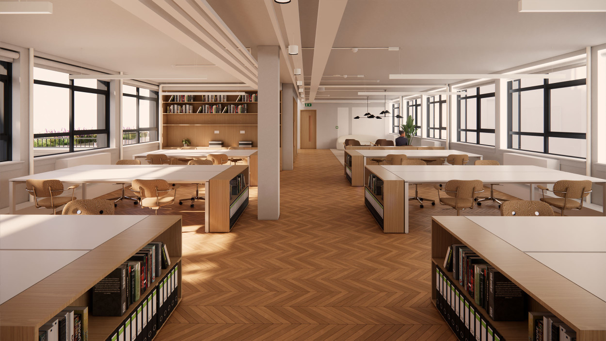 livonia street_office floor