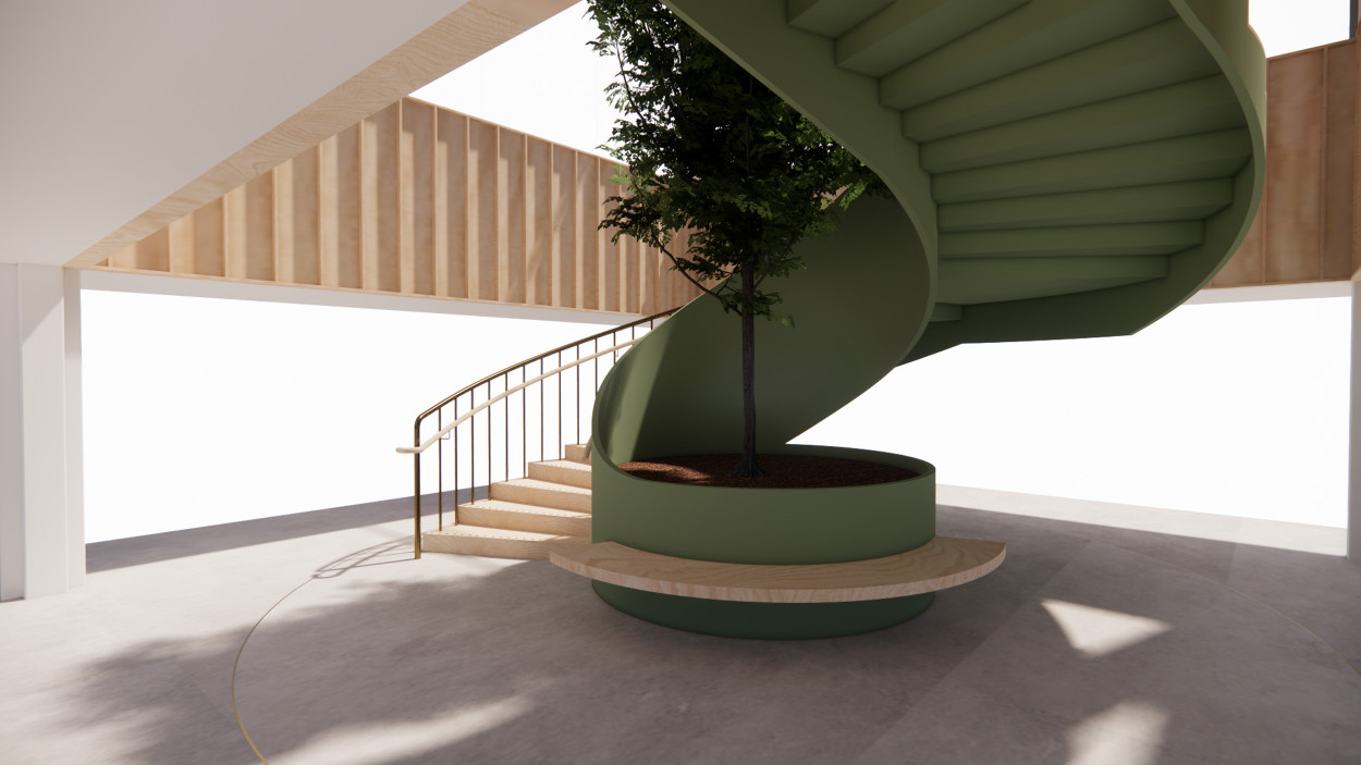 mountbatten house_spiral stair